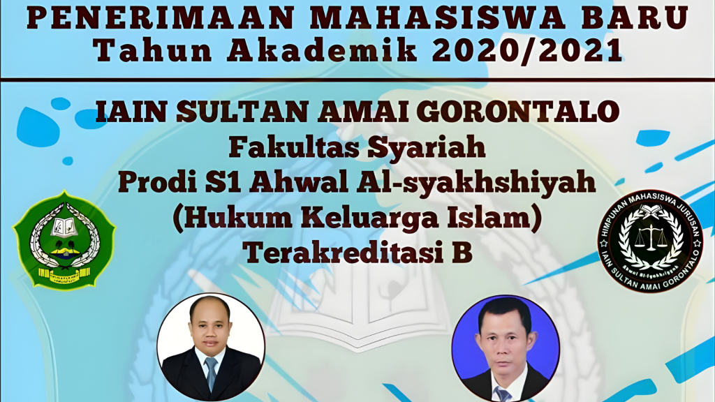 Penerimaan Mahasiswa Baru Tahun Akademik 2020/2021 Jurusan Hukum Keluarga Telah Dibuka