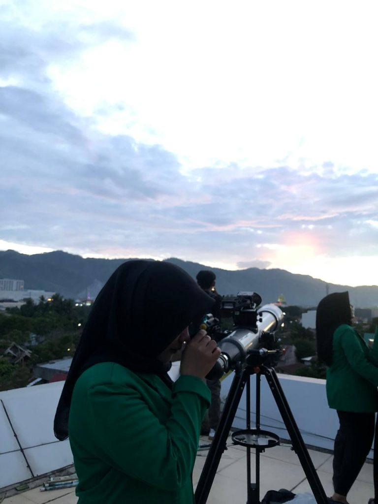 Sultan Amai Astronomy Center (SAAC) IAIN Sultan Amai Gorontalo Laksanakan Pengamatan Hilal Ramadhan 1446 H